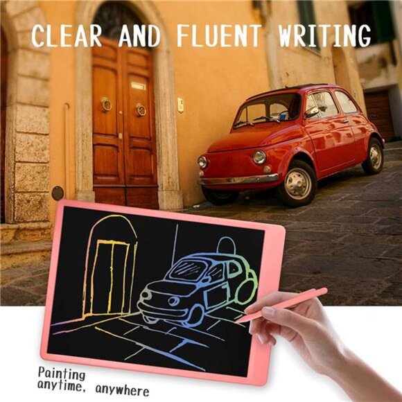 LCD Writing Tablet for Kids 14 , Toddler Girl/Boys Toys Richgv Writing Tablet - Picture 2 of 7
